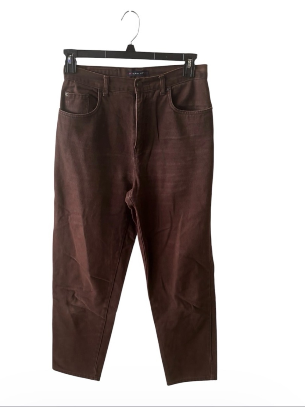 Bill Blass Straight Leg Jeans in Brown